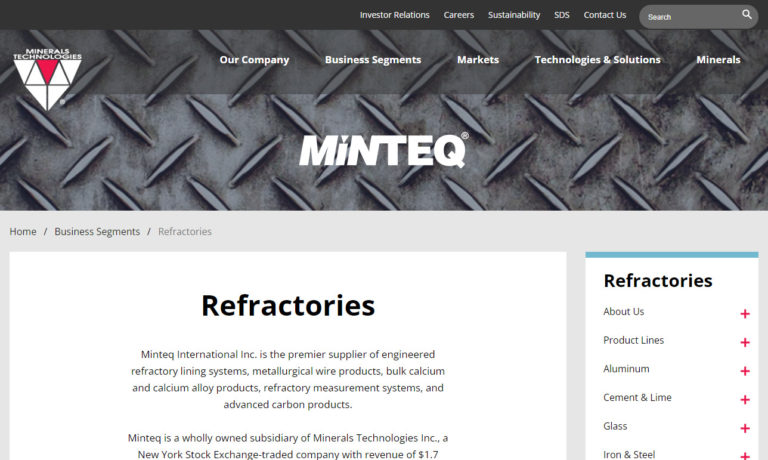 MINTEQ® International -  A Mineral Technologies Company
